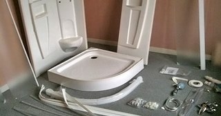 Установка душевой кабины Пятигорск, цена от 2987 руб.